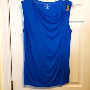 NY & Co Blue Sleeveless top